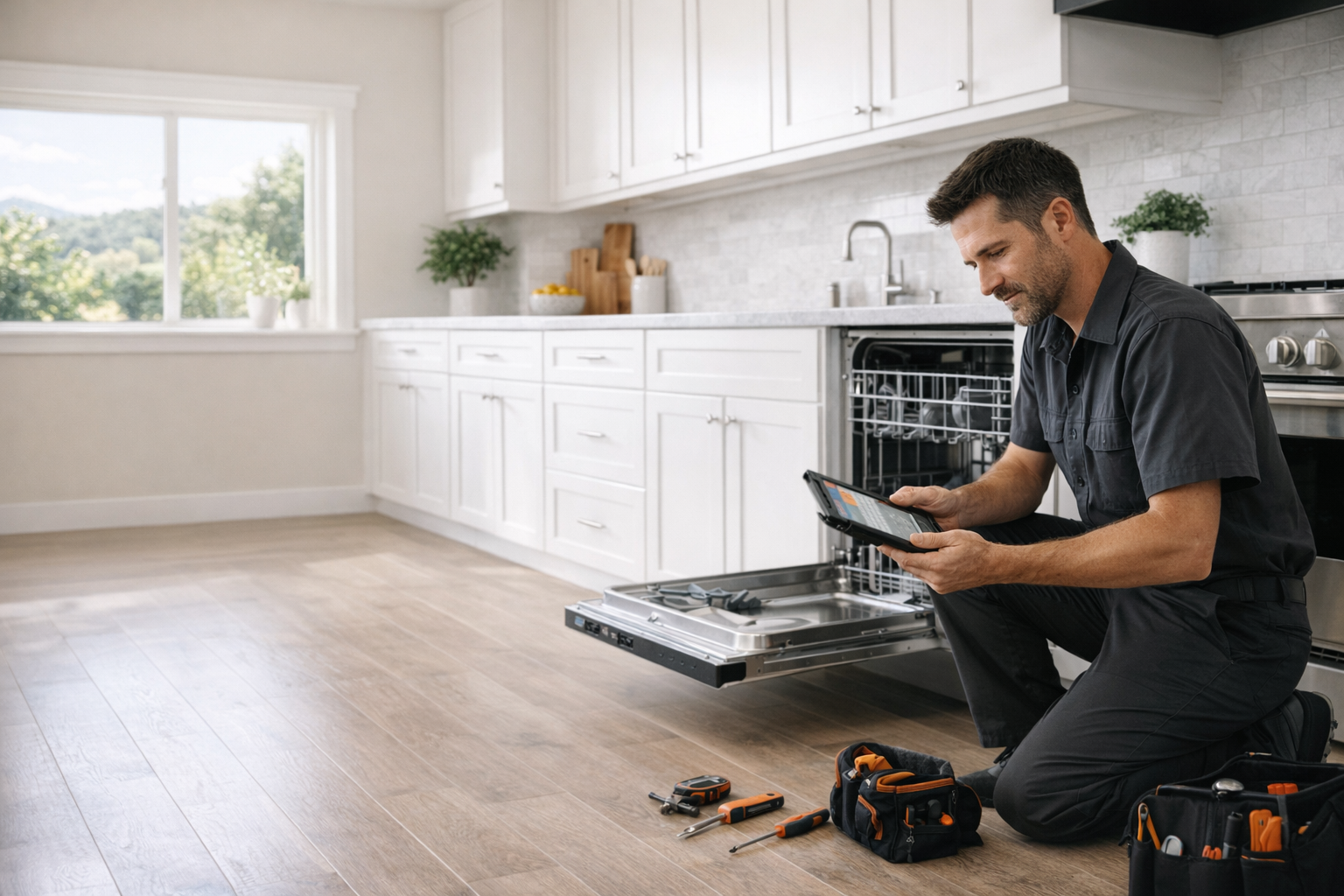 Dishwasher Leaking or Not Draining? by Repix Bay Area